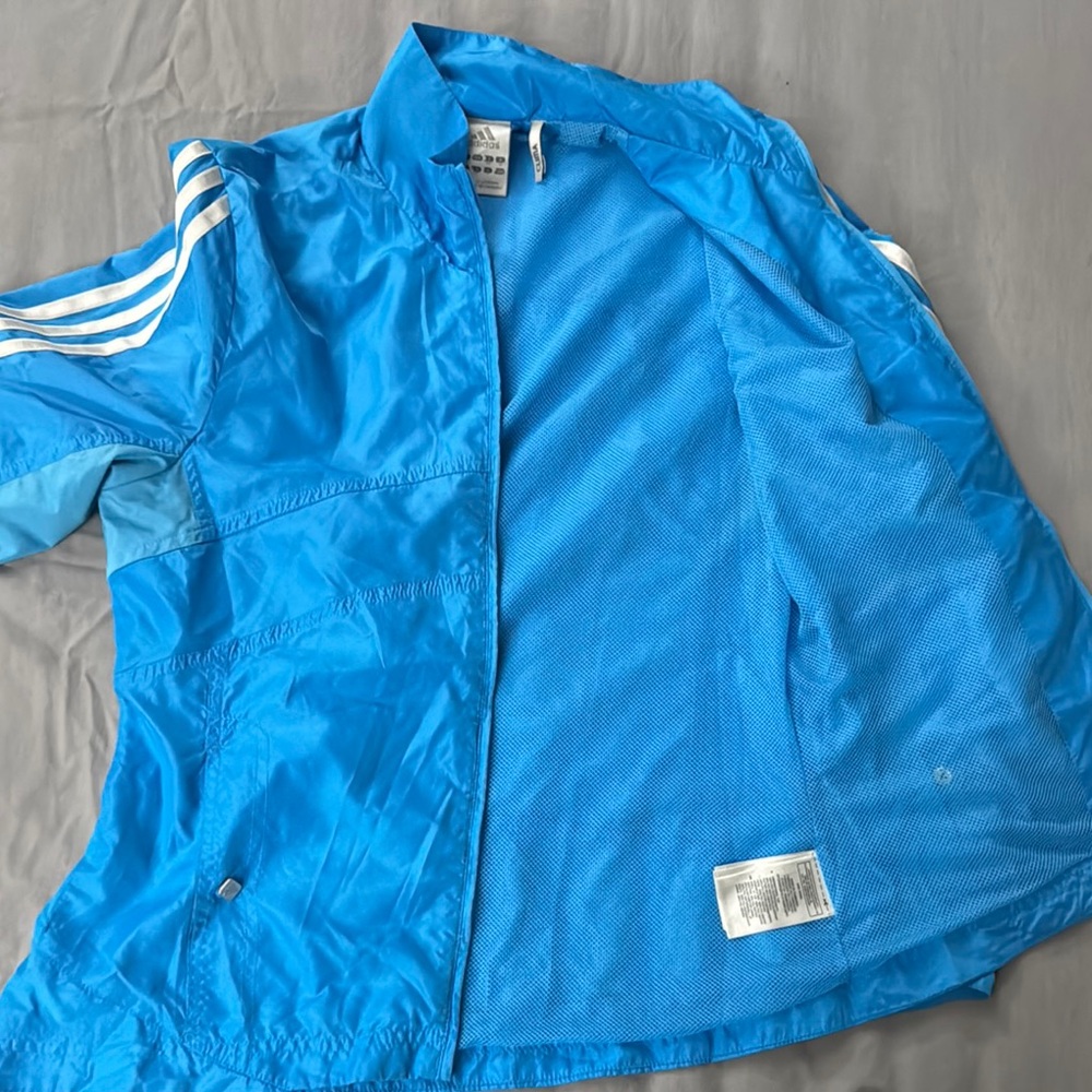 Blue Adidas Track Jacket - Picture 4 of 4